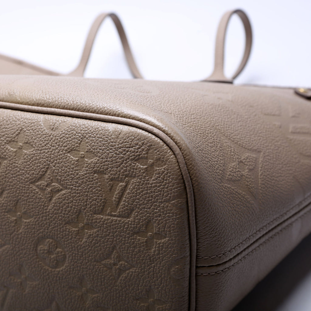 Neverfull W/Wallet MM Empreinte Taupe