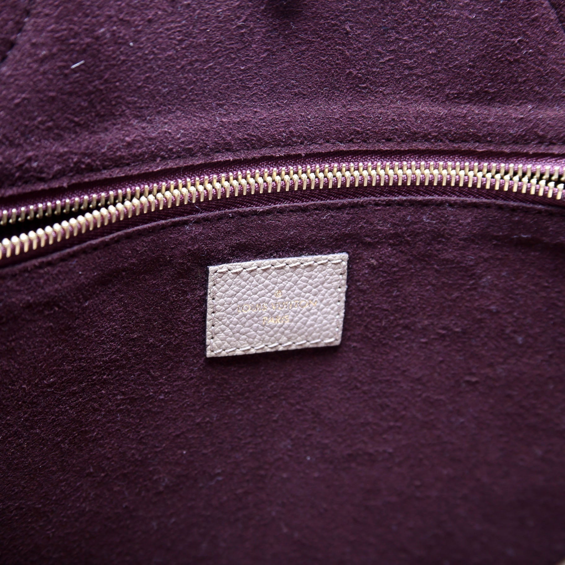 Neverfull W/Wallet MM Empreinte Taupe