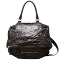 Pandora Large Tumbled Sheepskin Black