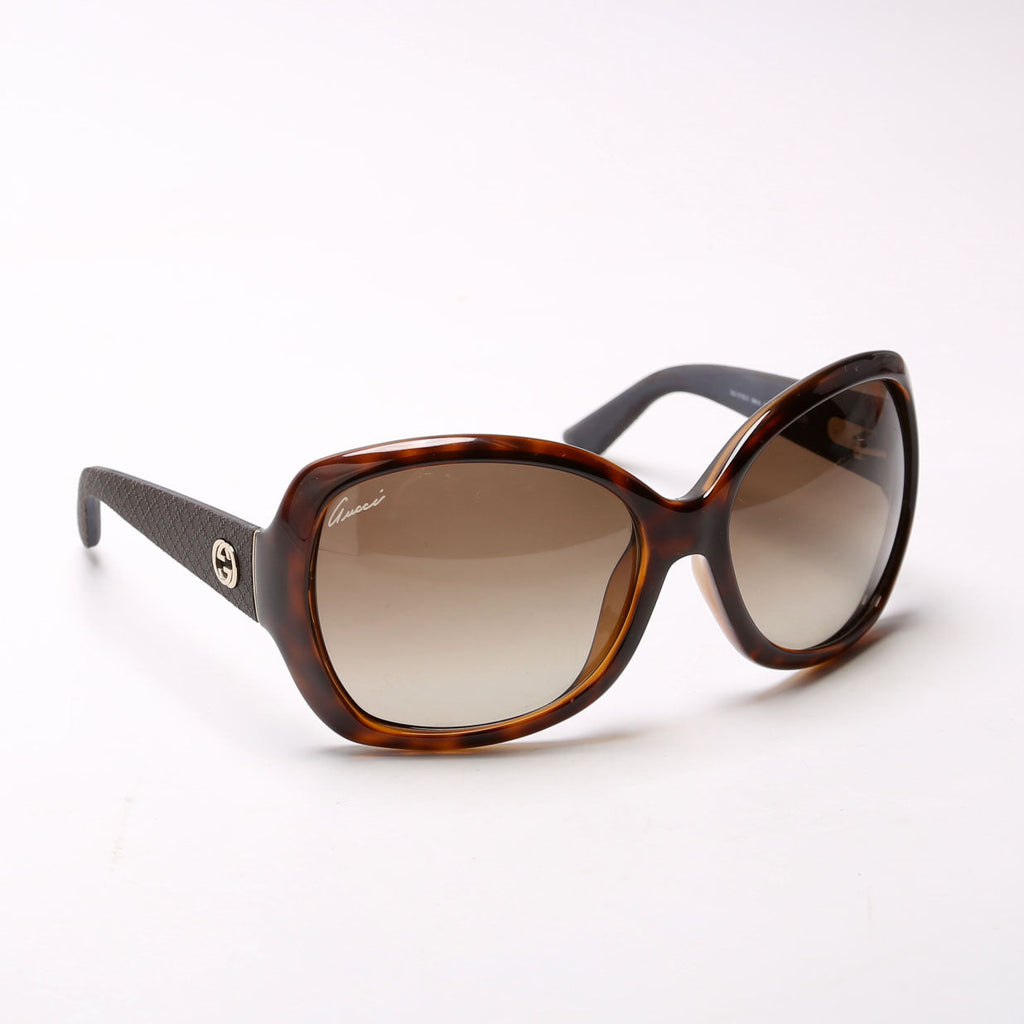 GG3715/S Tortoise Oversized Sunglasses
