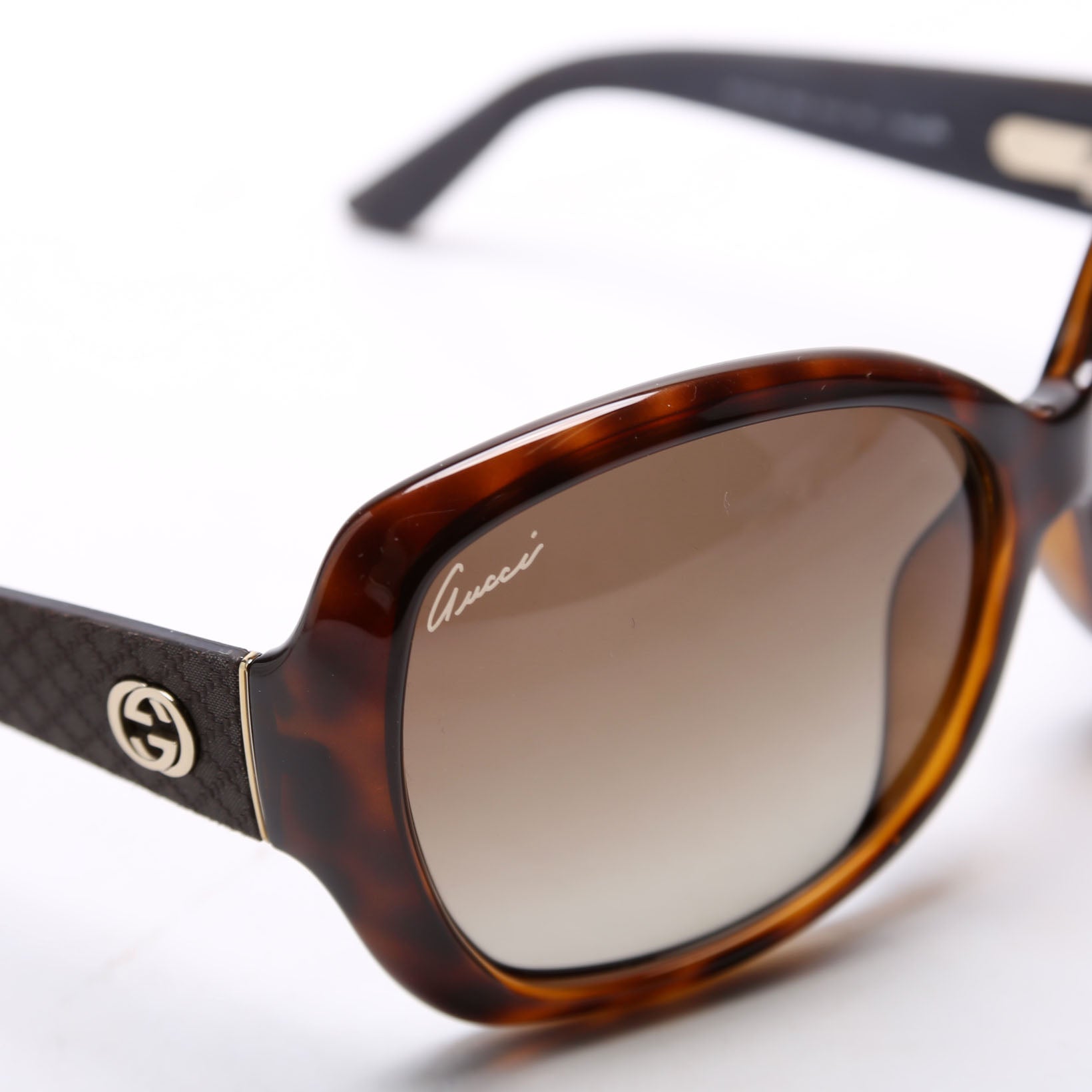 GG3715/S Tortoise Oversized Sunglasses