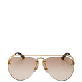 Z1366E Grease Gradient Monogram Lens Gold