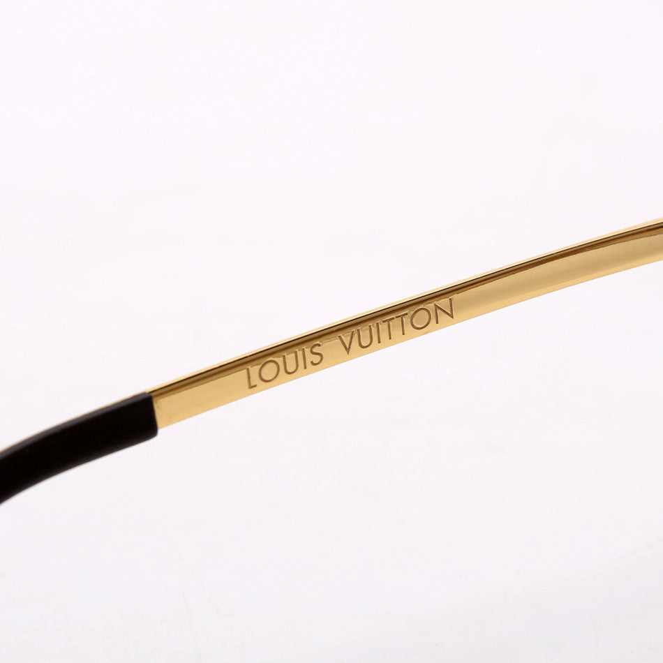 Z1366E Grease Gradient Monogram Lens Gold