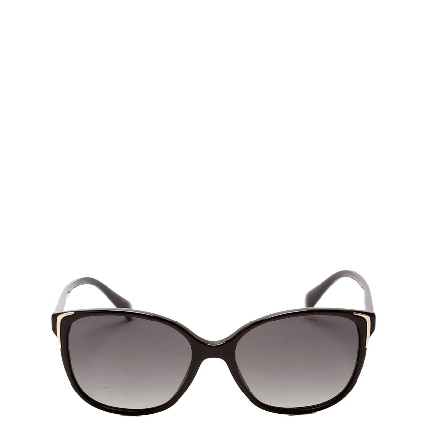 SPR01O Square Sunglasses Black