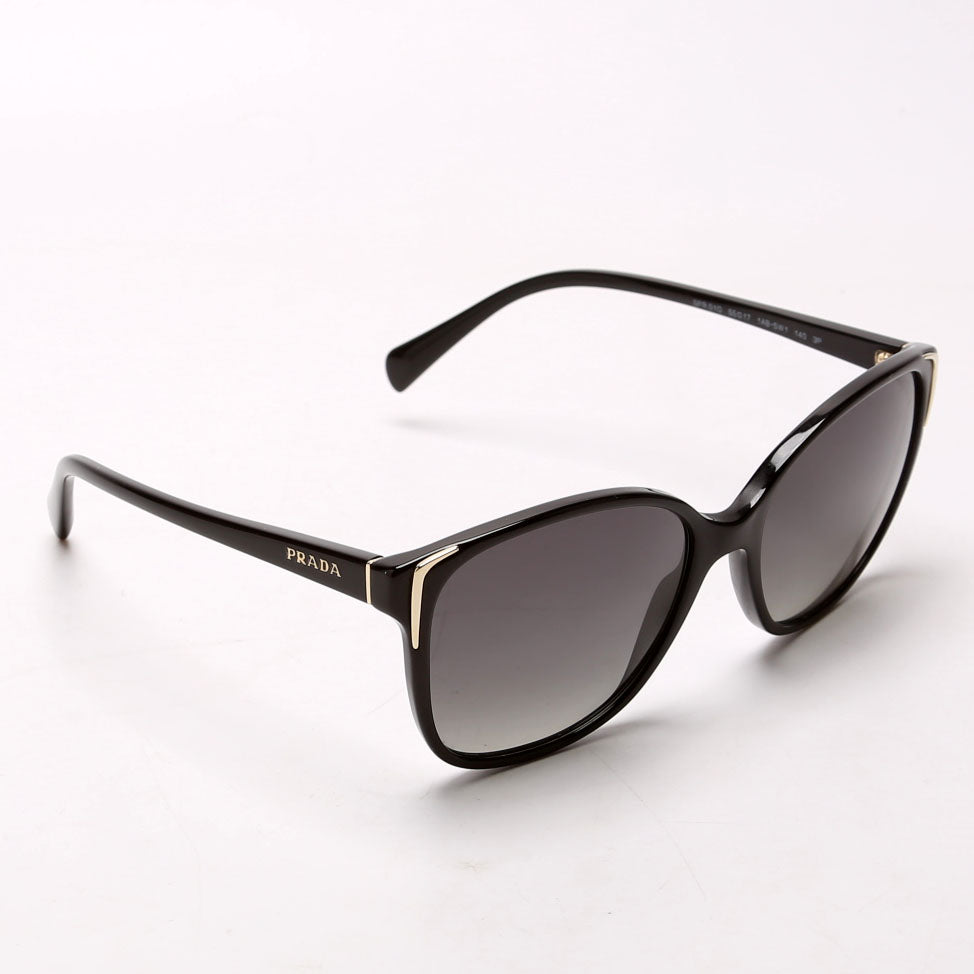 SPR01O Square Sunglasses Black