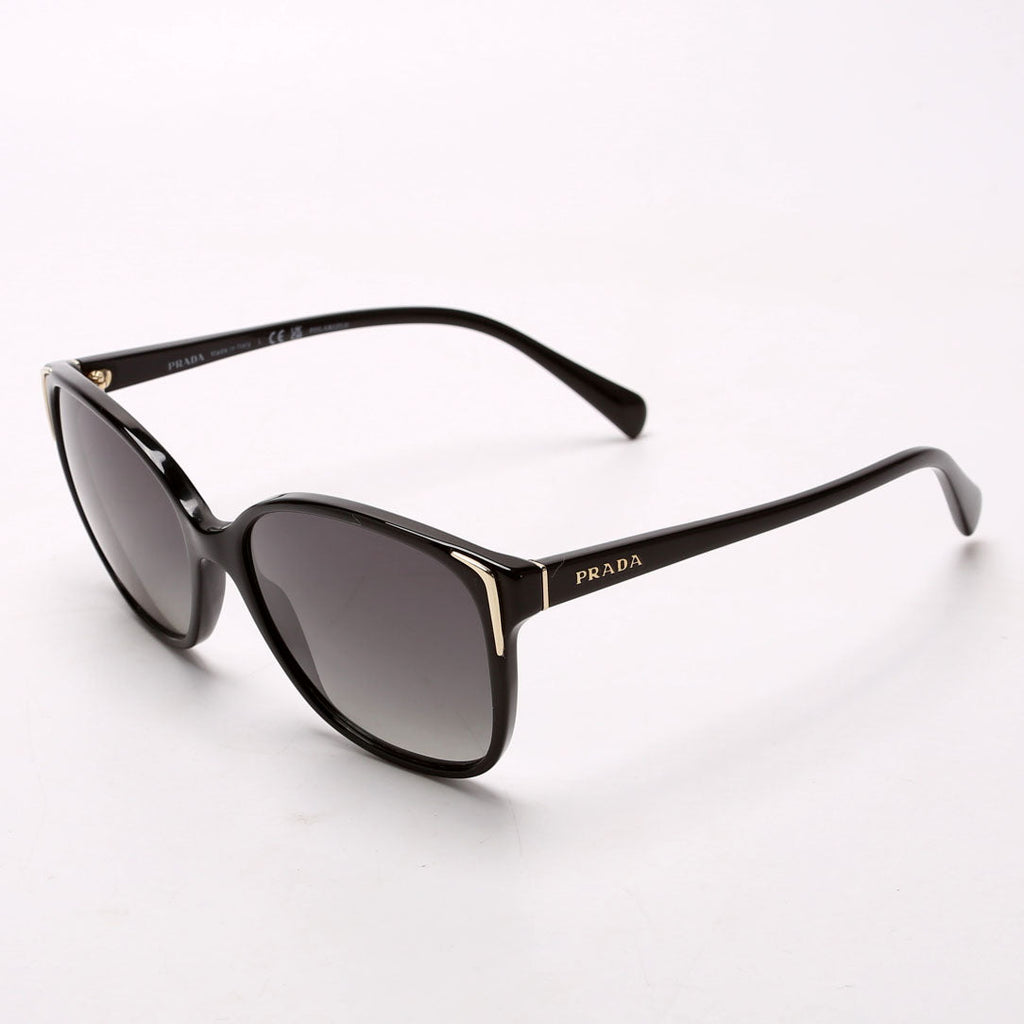 SPR01O Square Sunglasses Black