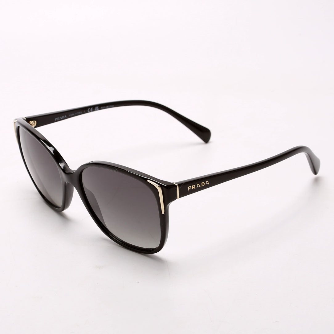 SPR01O Square Sunglasses Black