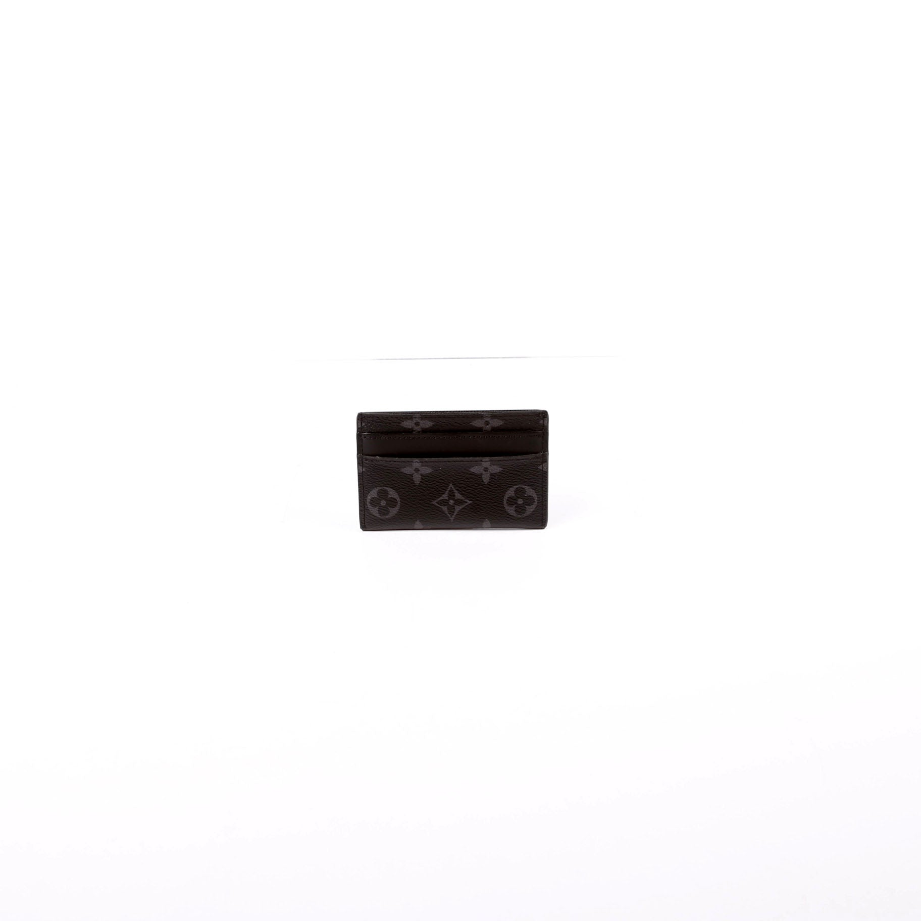 Double Card Holder Monogram Eclipse
