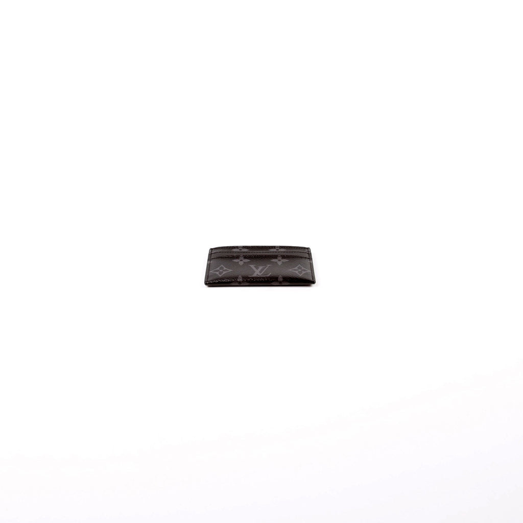 Double Card Holder Monogram Eclipse