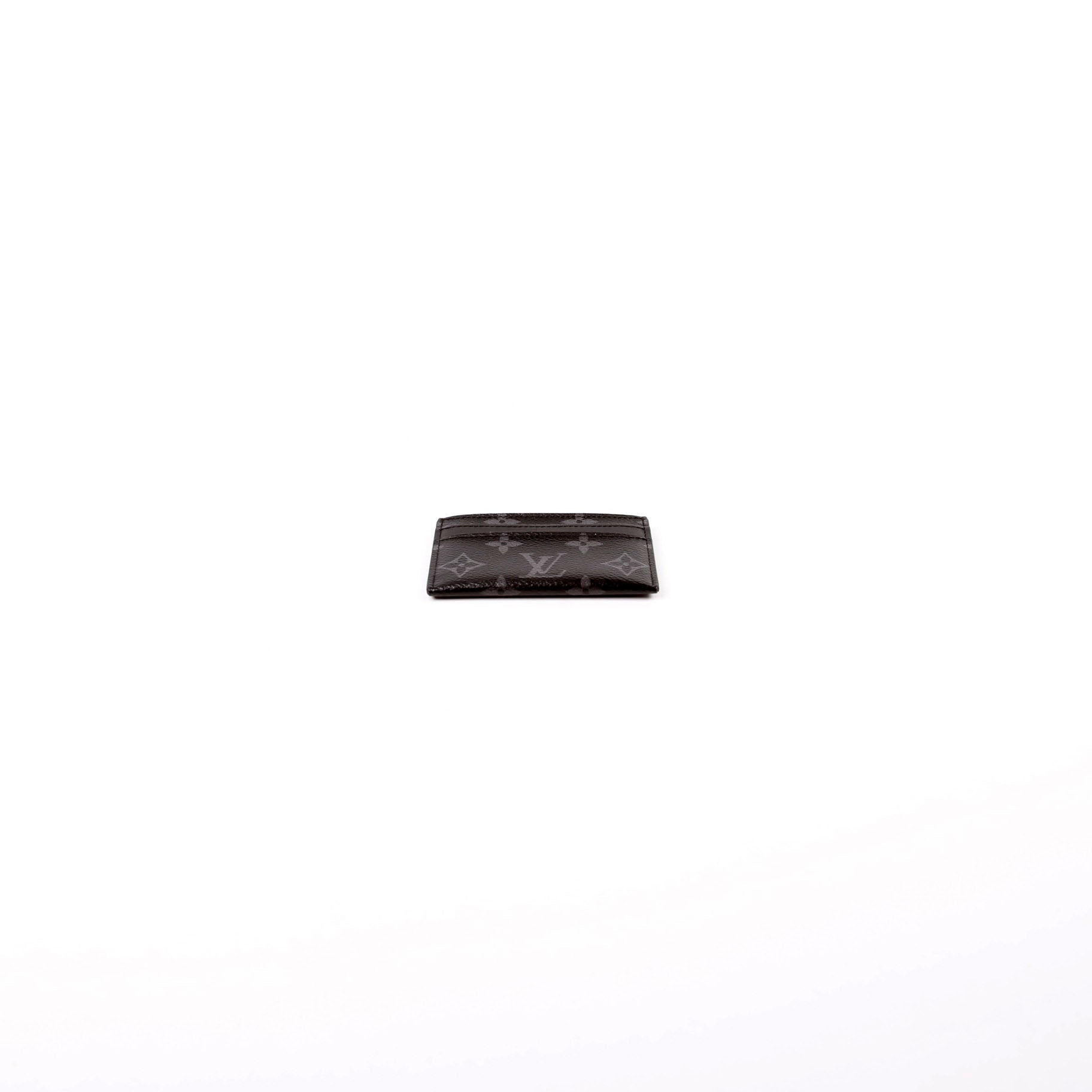 Double Card Holder Monogram Eclipse