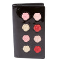 Timless CC Camellia Flower Pallet Patent Yen Wallet 12M Black/Multicolor