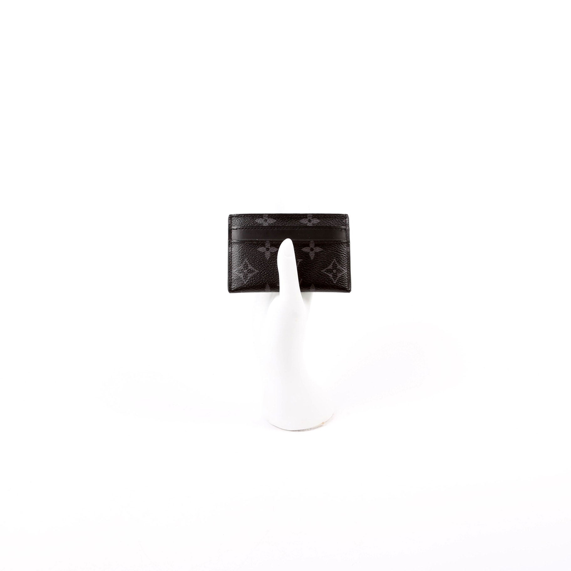 Double Card Holder Monogram Eclipse