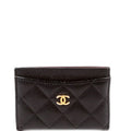 Classic Card Holder Caviar 23M Black
