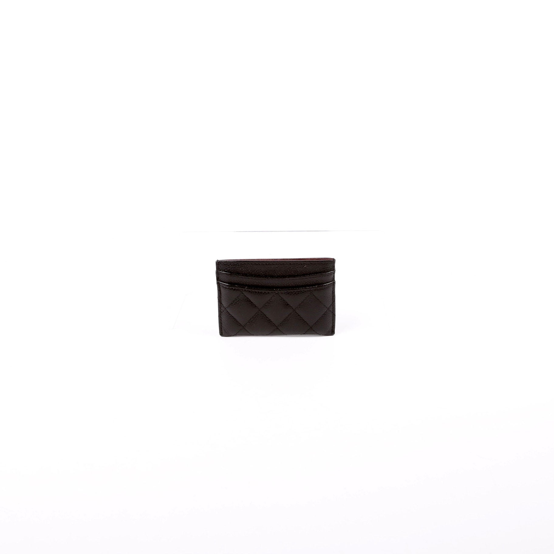 Classic Card Holder Caviar 23M Black