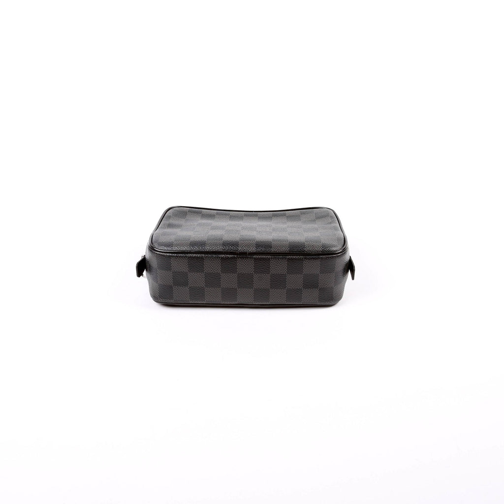 Trousse Toilette PM Damier Graphite