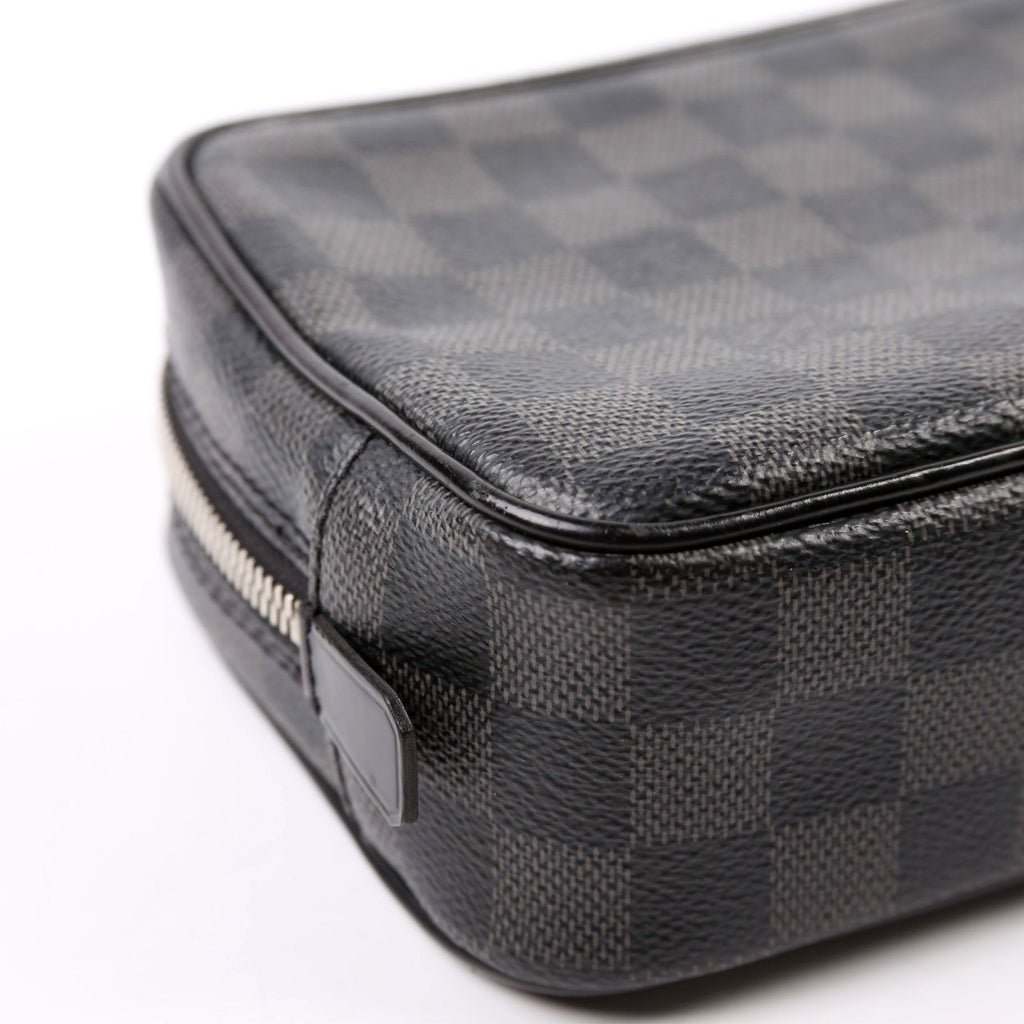 Trousse Toilette PM Damier Graphite