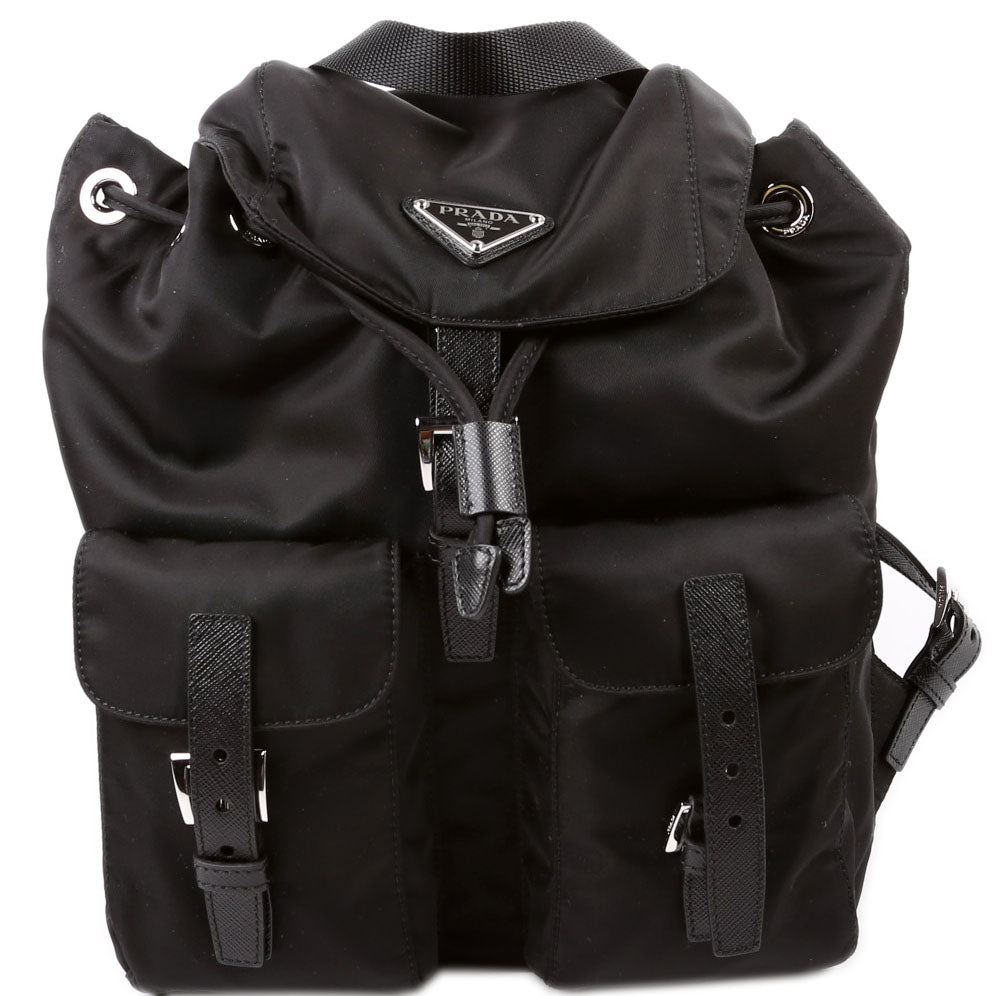 Re-Nylon Backpack Small Black
