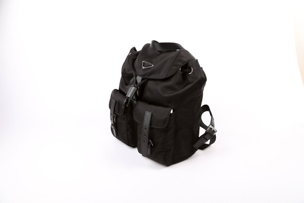 Re-Nylon Backpack Small Black