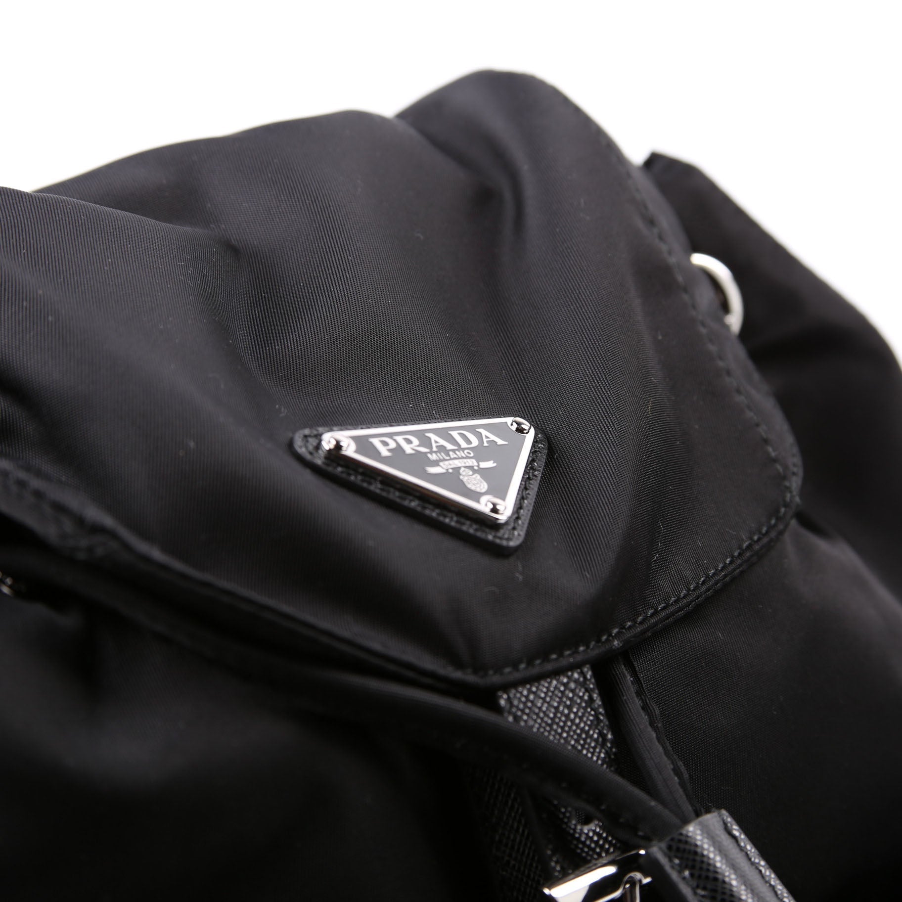 Re-Nylon Backpack Small Black