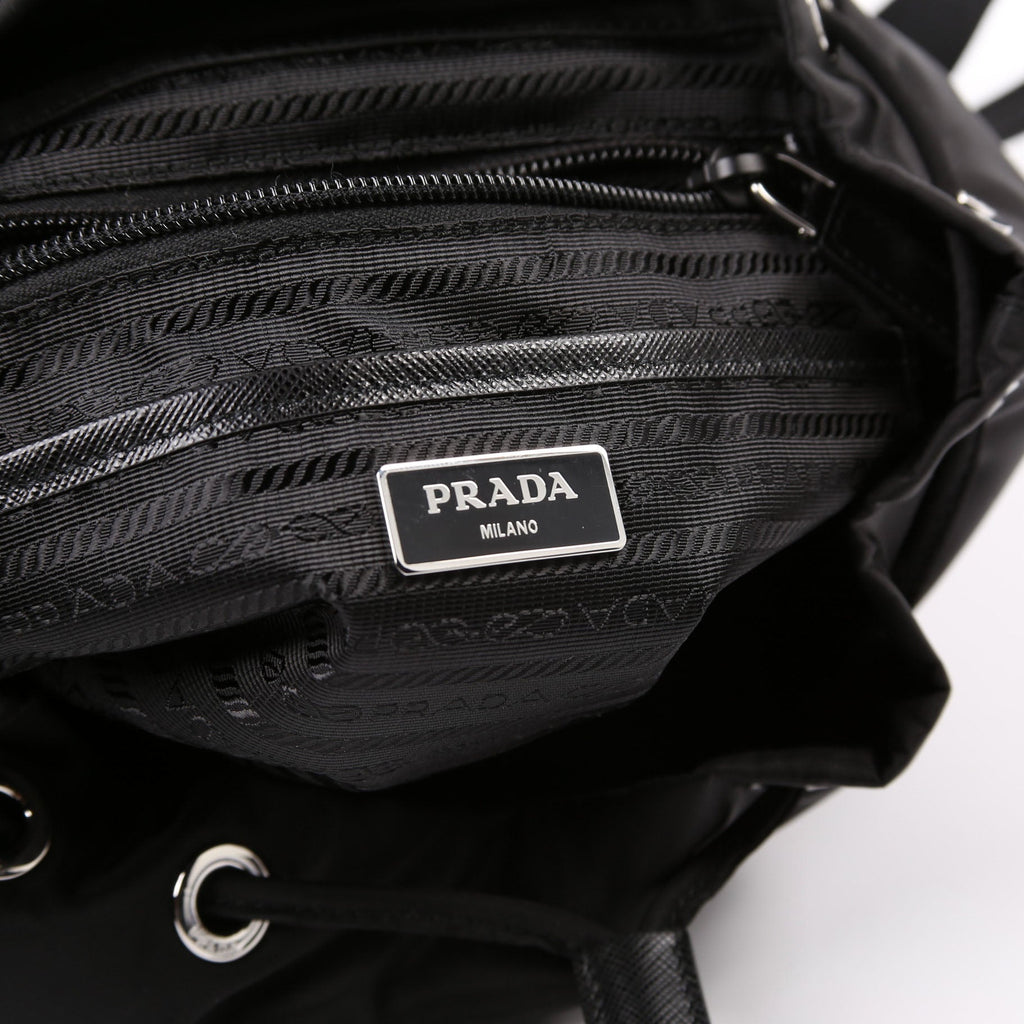Re-Nylon Backpack Small Black