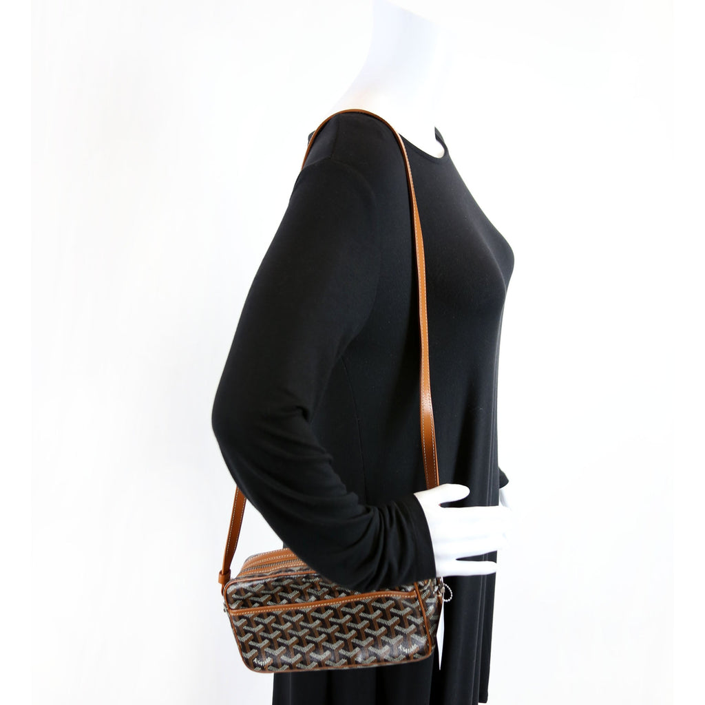 Sac Cap Vert Goyardine Brown