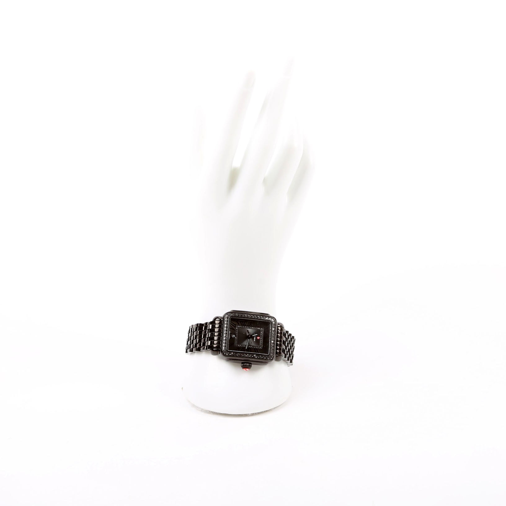 Deco With 0.82CW Diamonds Black