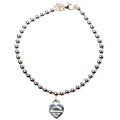 Please Return To Mini Heart Bead Chain 925