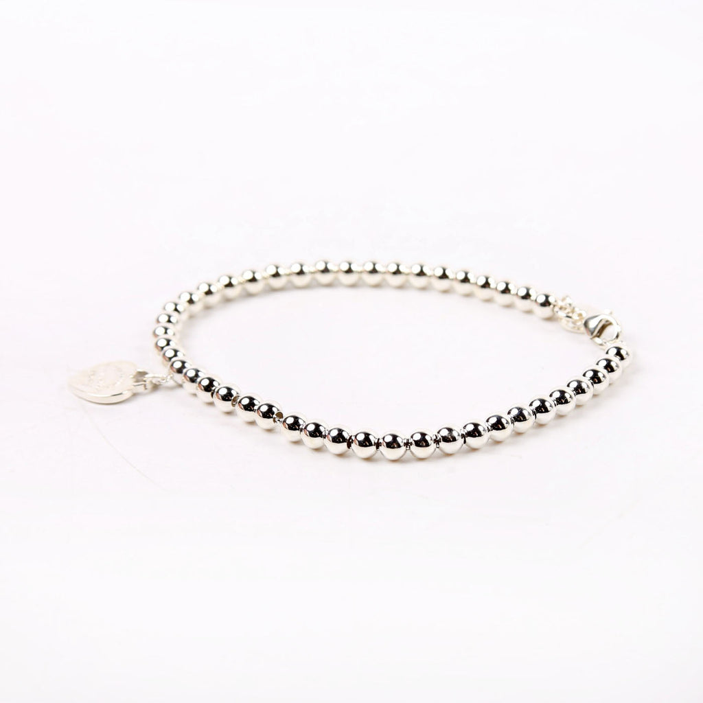 Please Return To Mini Heart Bead Chain 925
