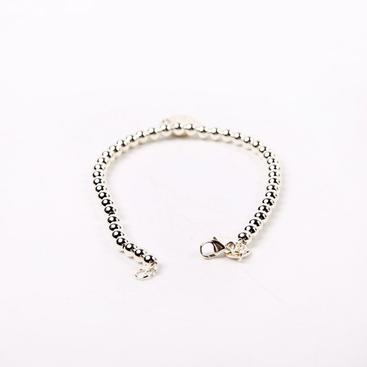 Please Return To Mini Heart Bead Chain 925
