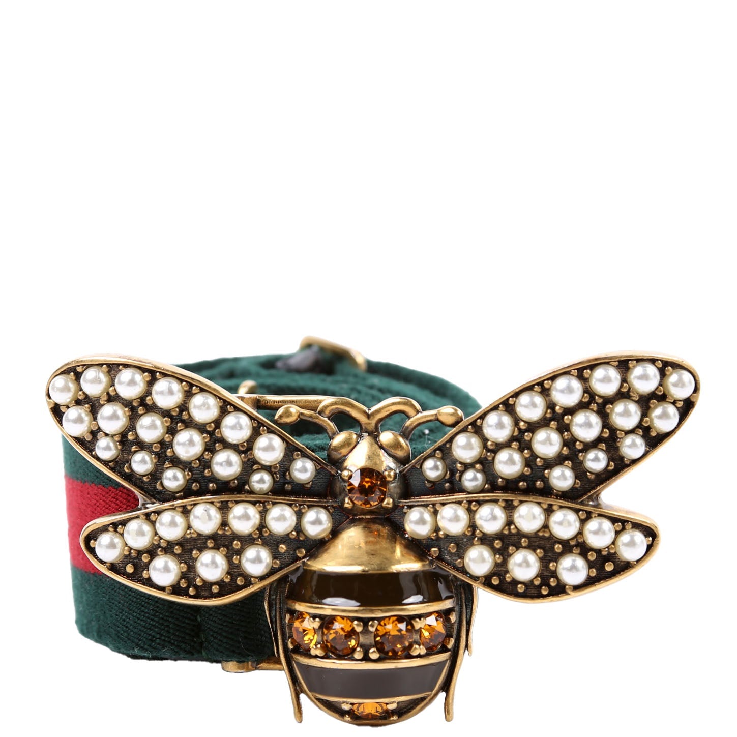 453277 Queen Margaret Bee Belt Red/Green