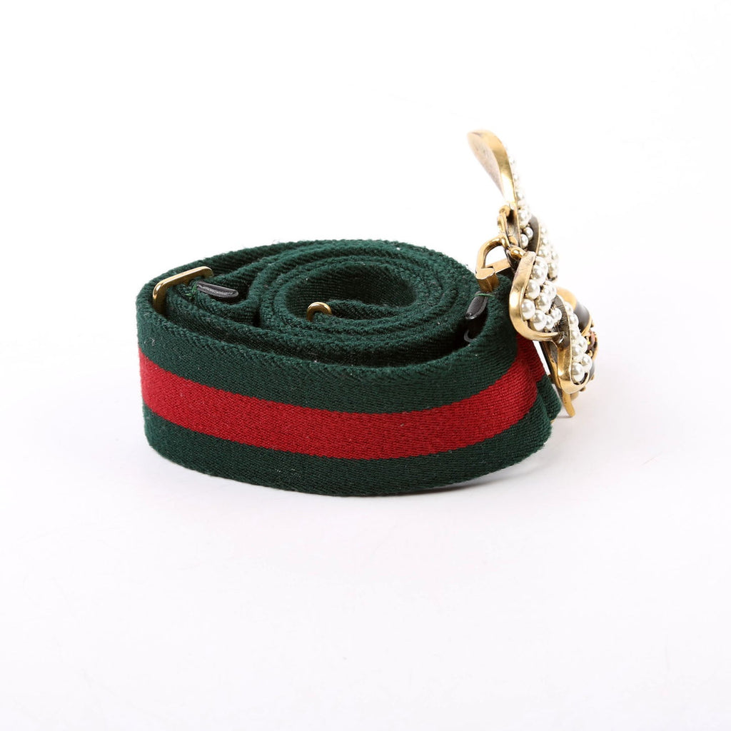 453277 Queen Margaret Bee Belt Red/Green