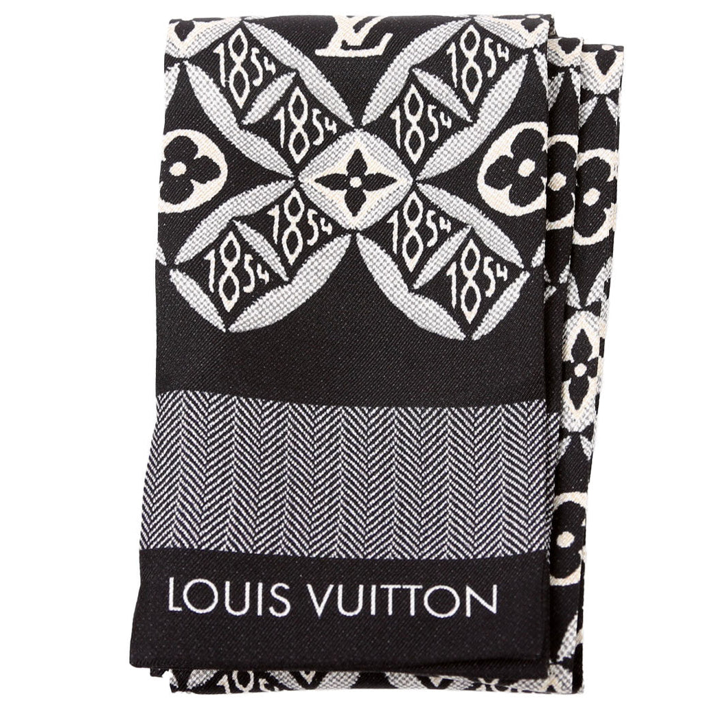 1854 Bandeau Gris Black/White