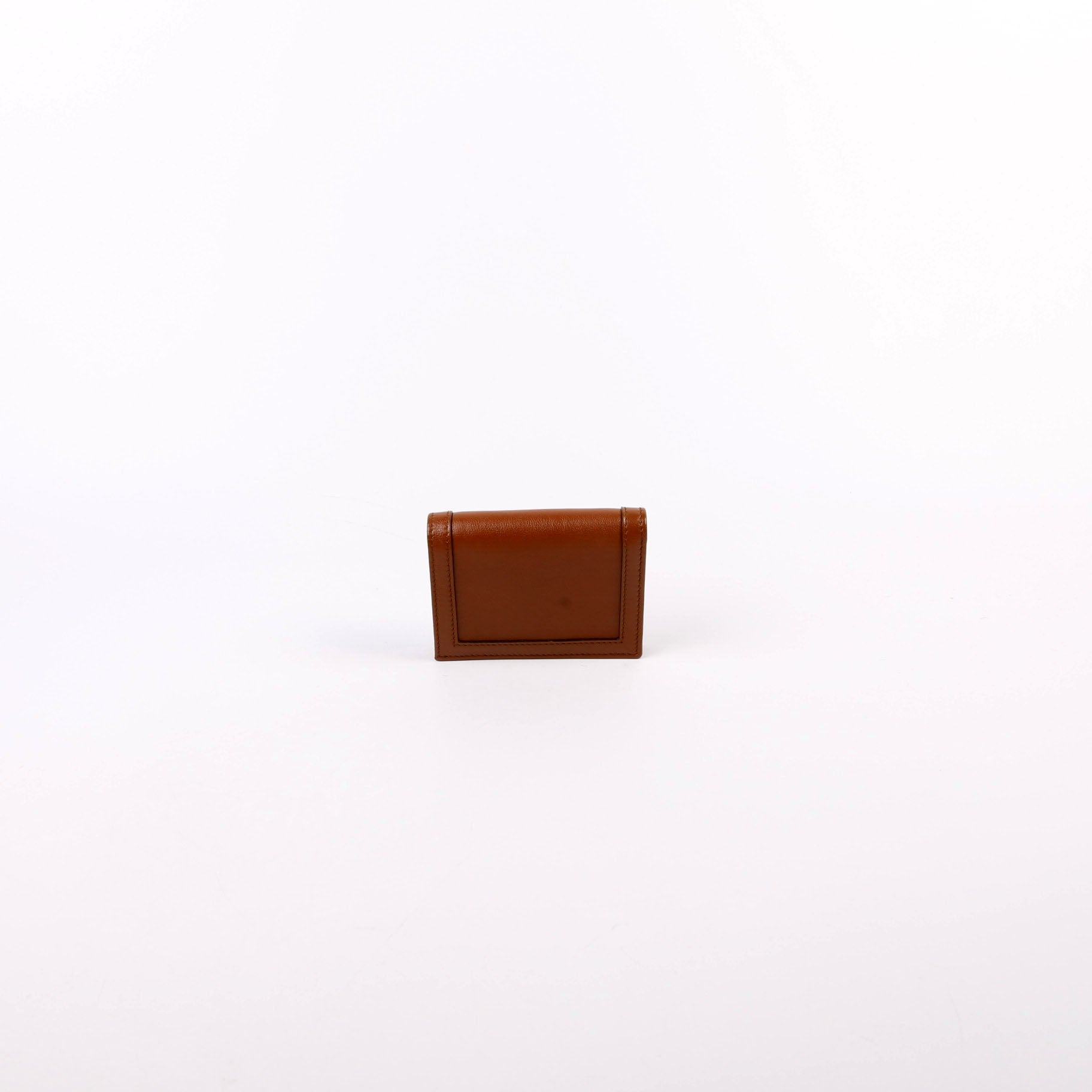 658244 Diana Card Case Wallet Brown