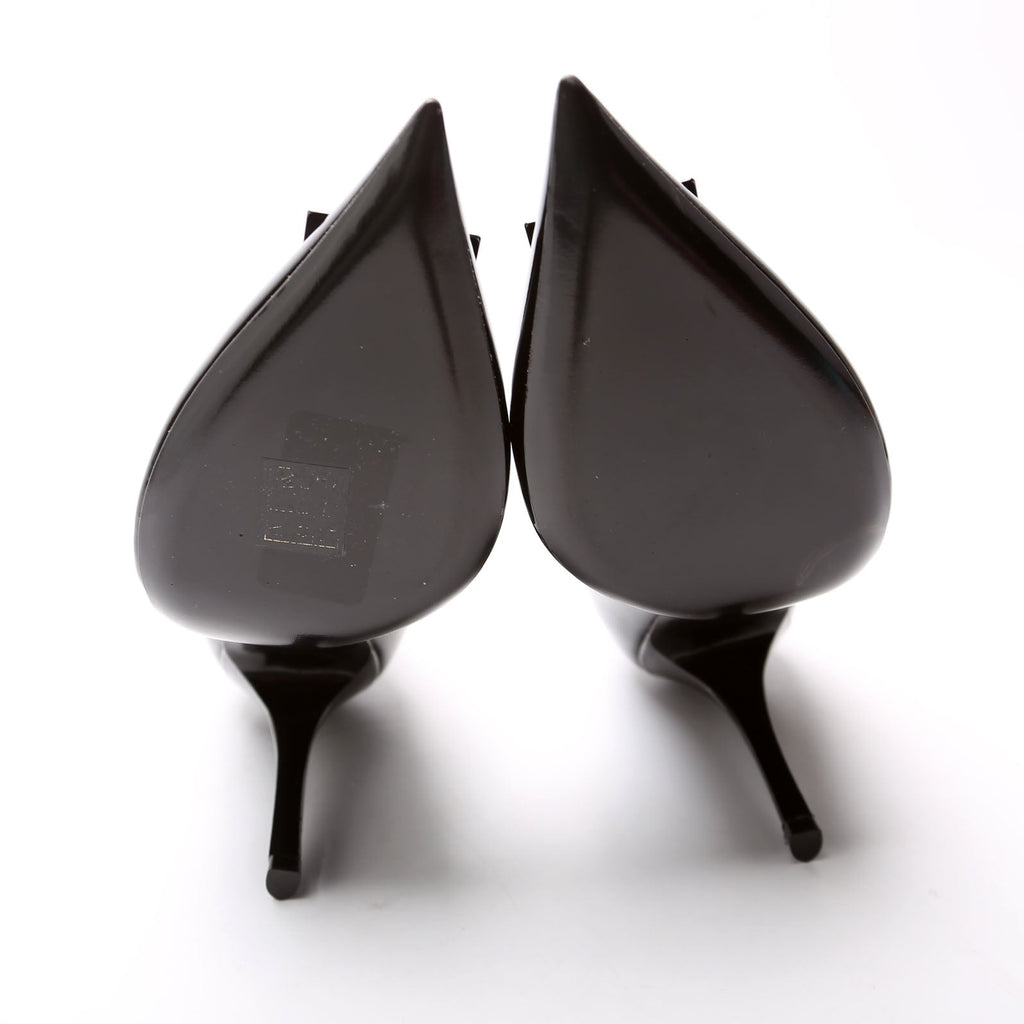 One Stud 100MM Patent Pumps Size 39