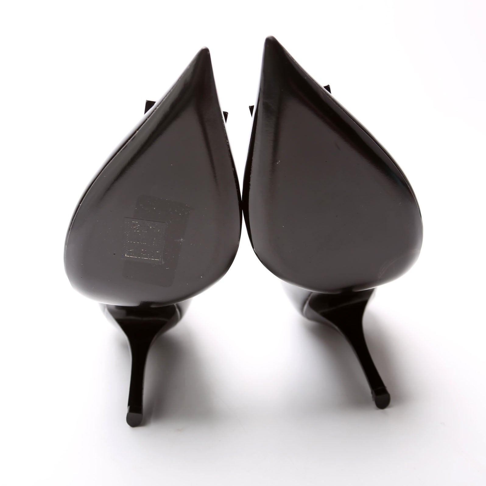 One Stud 100MM Patent Pumps Size 39