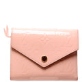 Victorine Wallet Vernis Pink