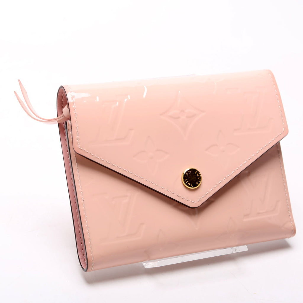 Victorine Wallet Vernis Pink