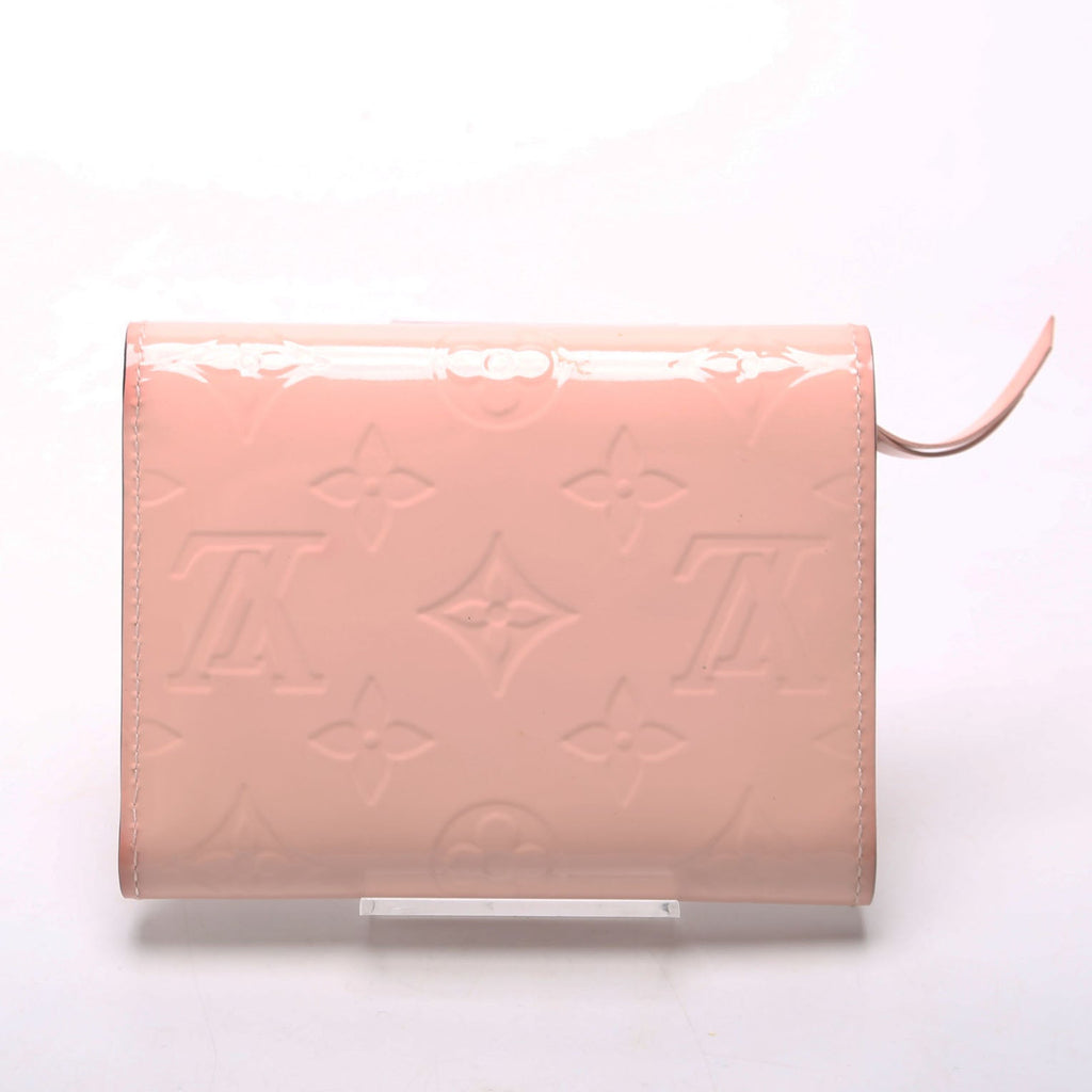 Victorine Wallet Vernis Pink