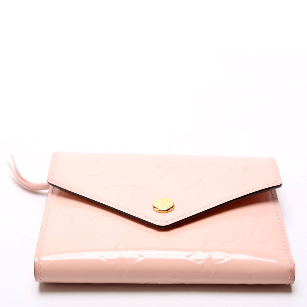 Victorine Wallet Vernis Pink