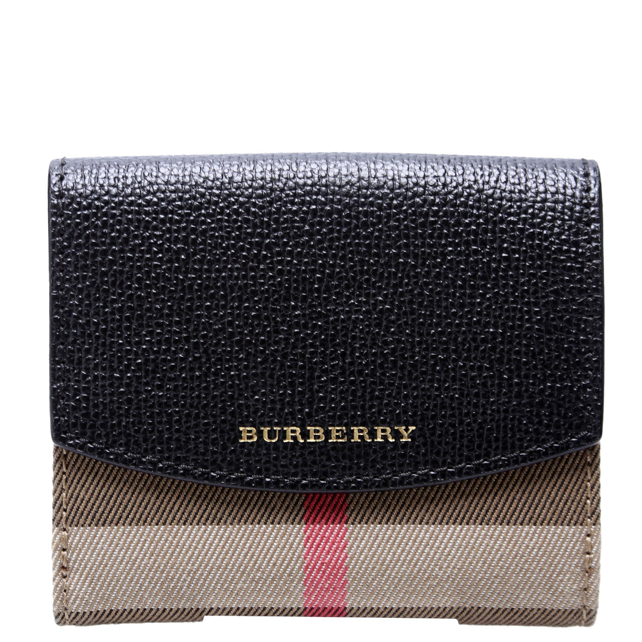 Luna Compact French Wallet Black