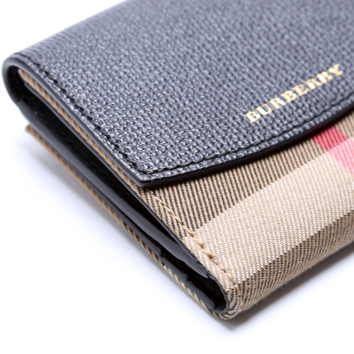 Luna Compact French Wallet Black