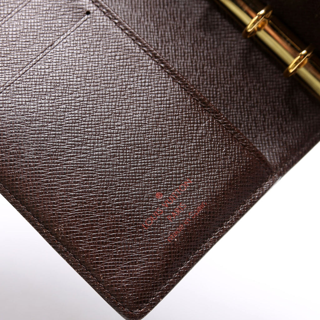 Agenda Small Ring Damier Ebene