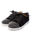Viera Velvet Spikes Sneakers Size 37.5 Black