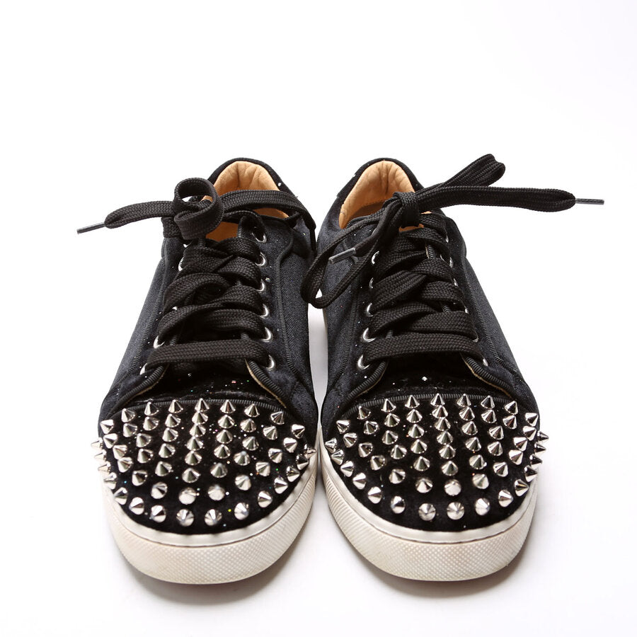 Viera Velvet Spikes Sneakers Size 37.5 Black