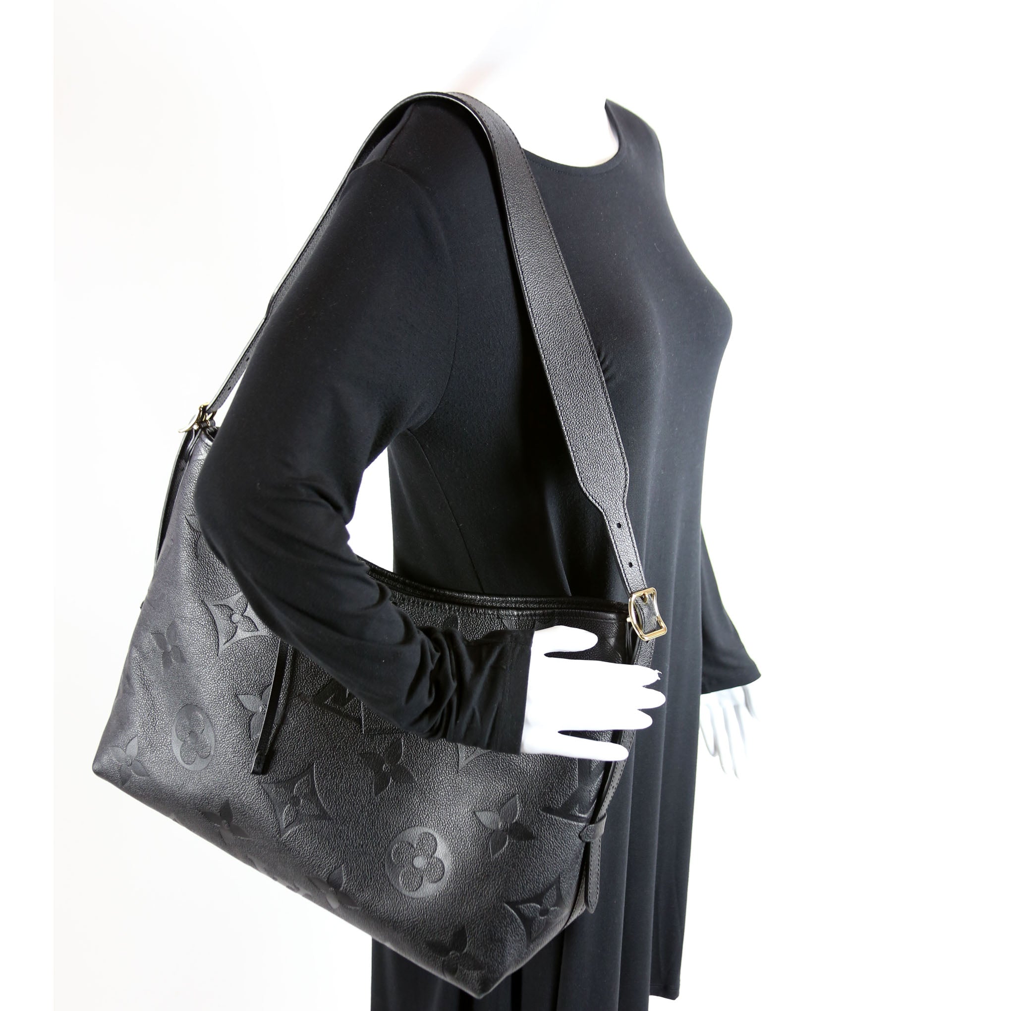 Carryall MM Zip Empreinte Black