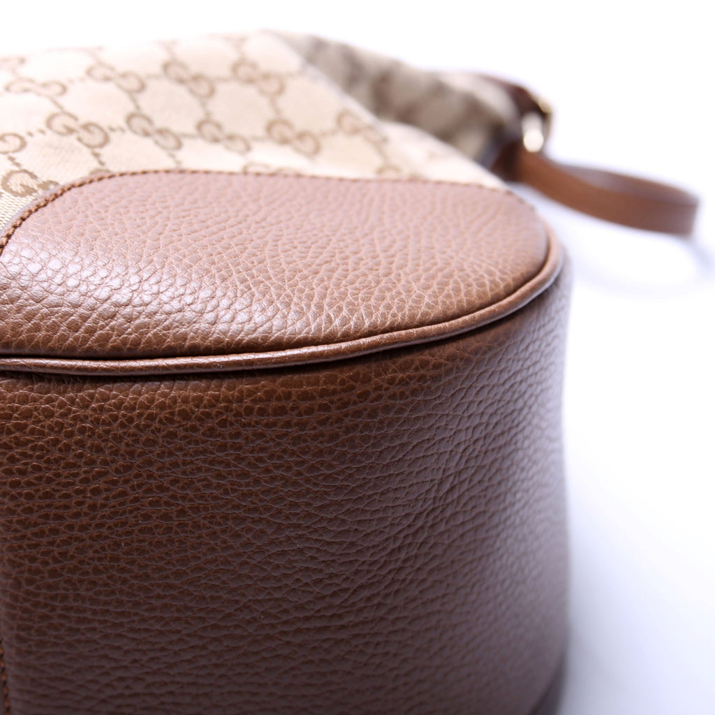 449244 GG Canvas Bree Hobo