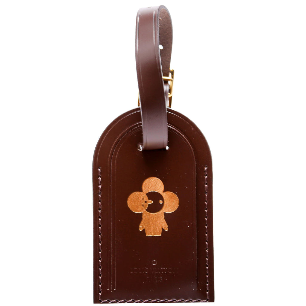 Luggage Tag Vivienne Damier Ebene