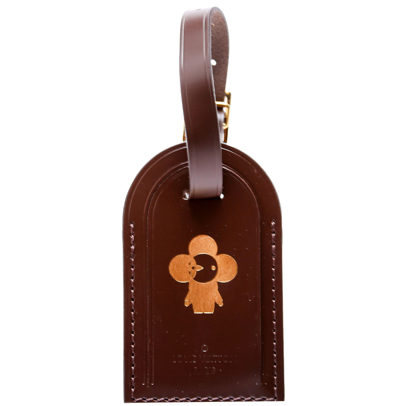 Luggage Tag Vivienne Damier Ebene