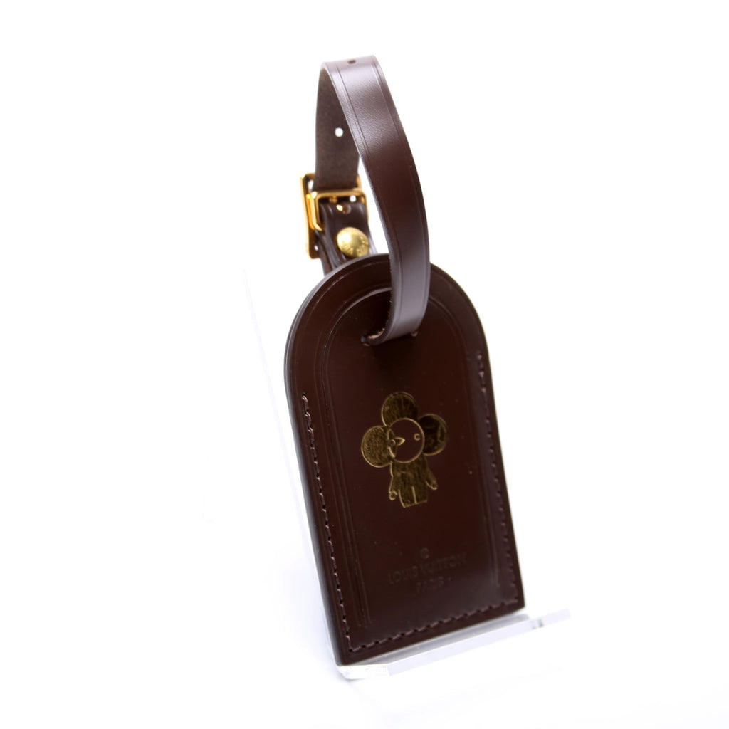 Luggage Tag Vivienne Damier Ebene