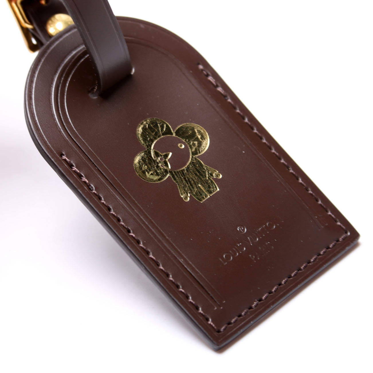 Luggage Tag Vivienne Damier Ebene